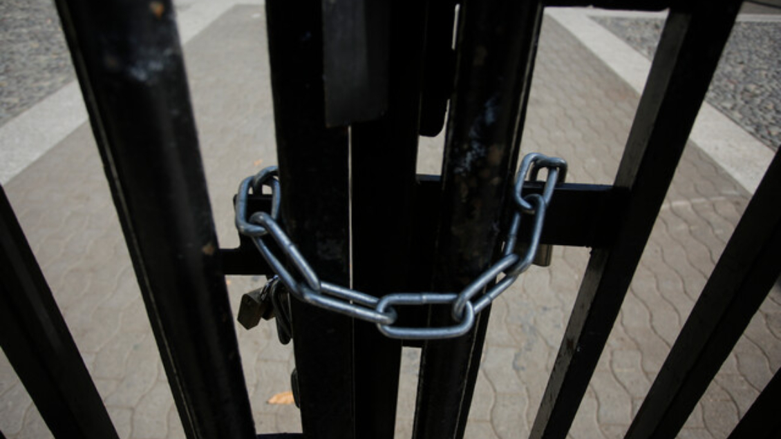 Encapuchados tomaron la Universidad Metropolitana de Ciencias de la Educación de Ñuñoa