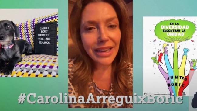 Carolina Arregui arrepentida de participar en campaña por Gabriel Boric: 