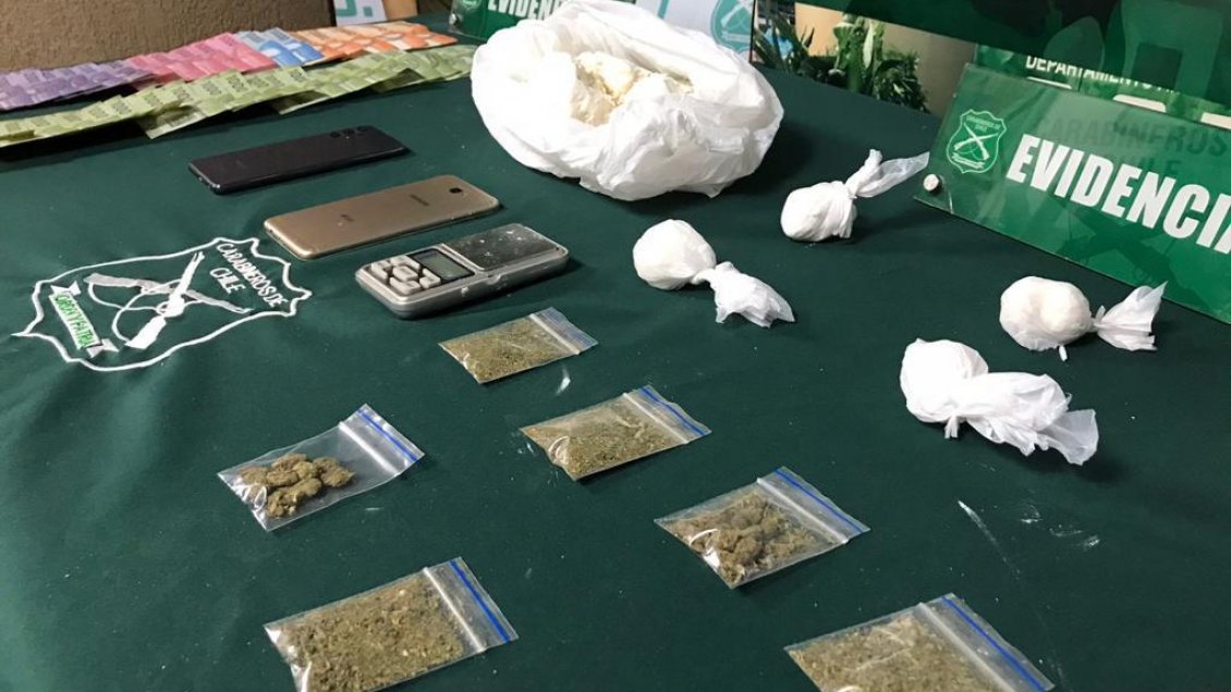 OS7 de Valparaíso detiene a entrenador de fútbol sub 15 por tráfico de drogas: Hacía delivery