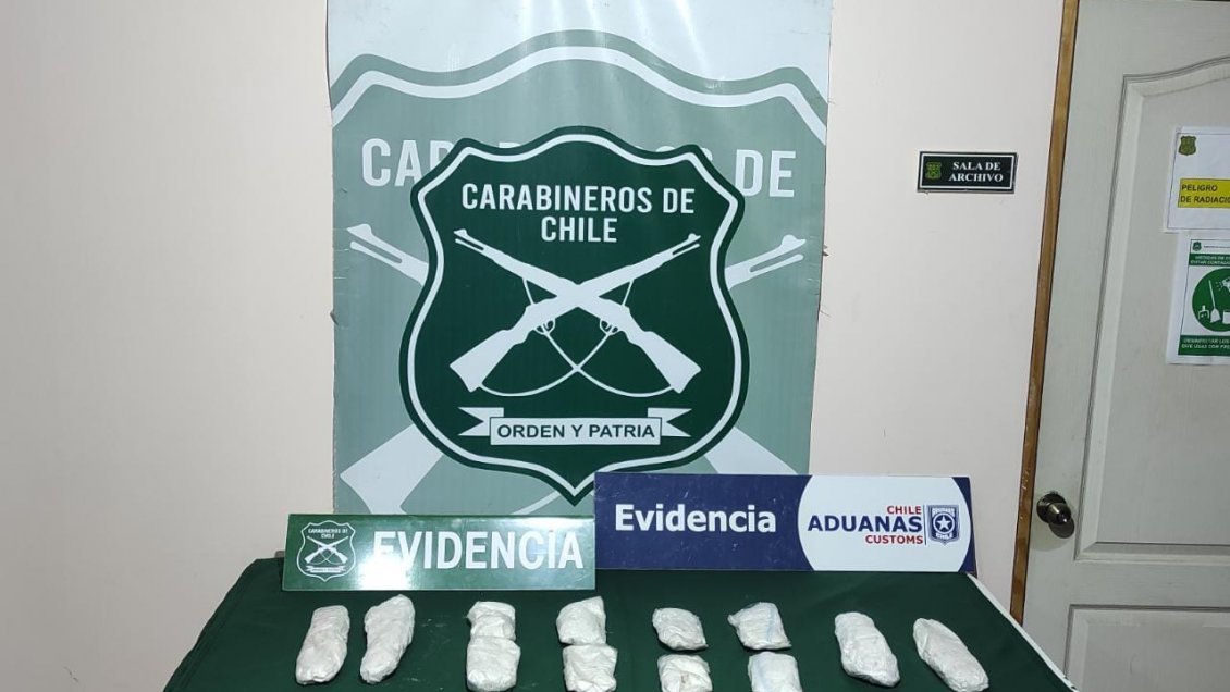 Cuatro detenidos en la frontera por tratar de ingresar ketamina oculta en sus zapatillas