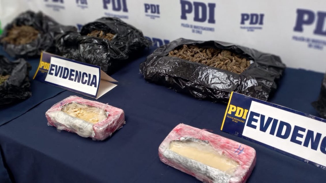 Hombre y mujeres fueron detenidos e imputados por tráfico de drogas en Rancagua