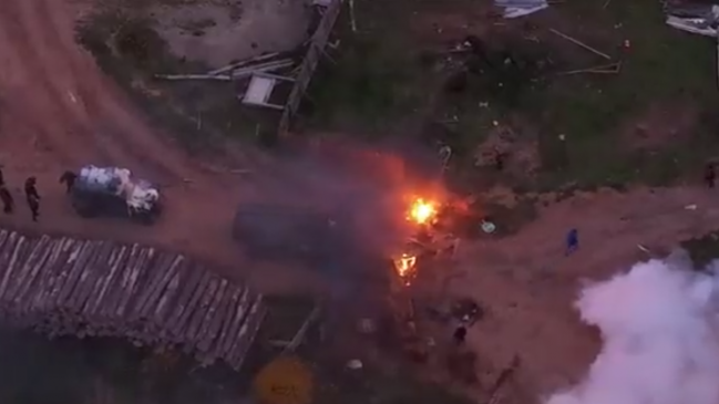 Detenidos por robo de madera en Arauco quedaron libres y con prohibición de acercarse al predio