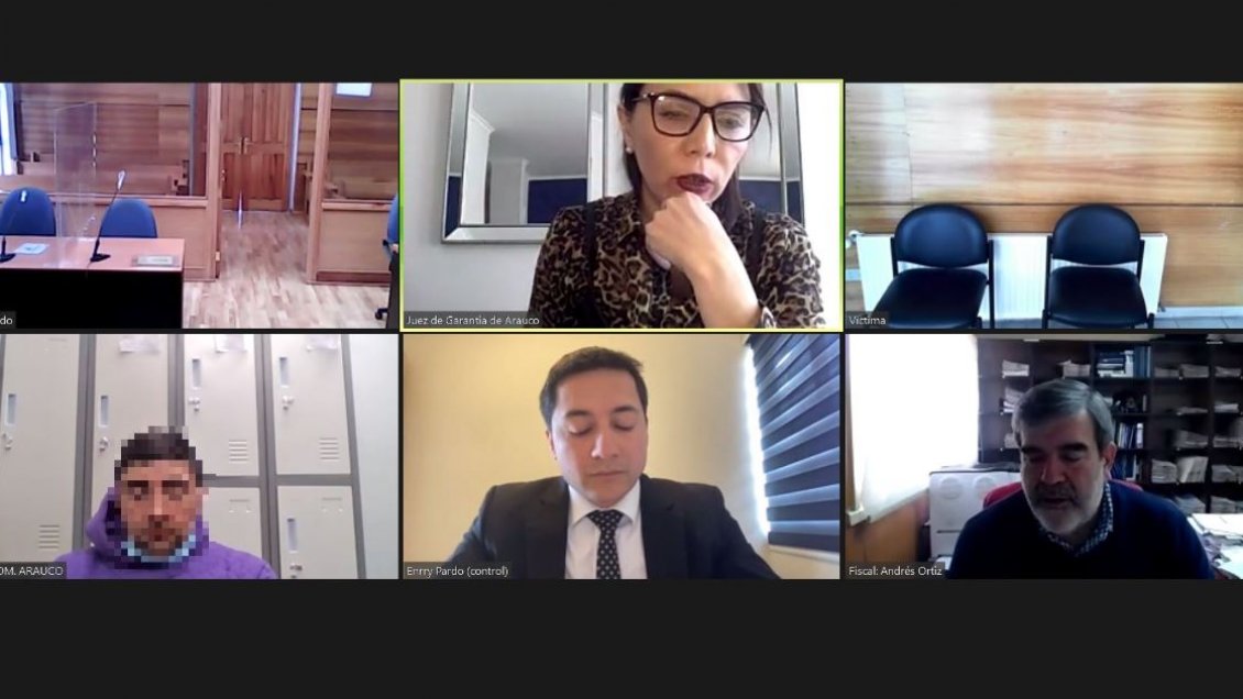 Prisión preventiva para imputado por robo con violencia en Arauco