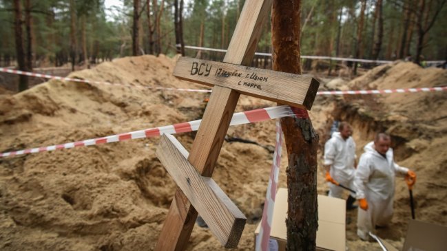 Presidencia de la Unión Europea pidió un tribunal especial para los crímenes de Izium