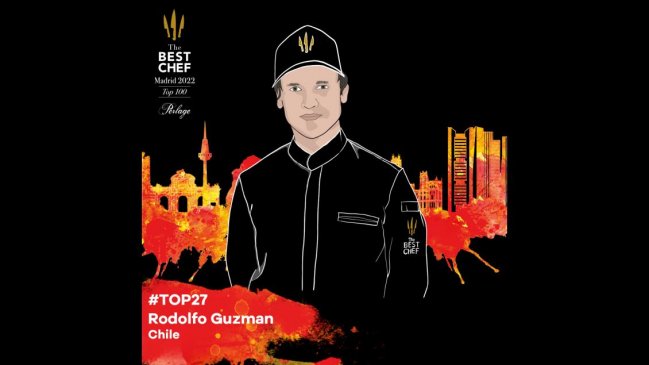   Concurso ubicó a chileno como uno de los 30 mejores chefs del mundo 