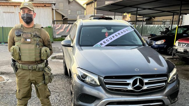 En el Maule recuperan dos vehículos sustraídos en violentos asaltos cometidos en Santiago
