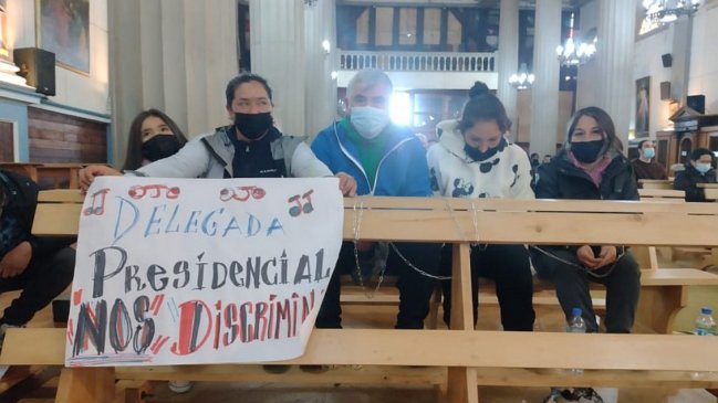 Comerciantes ambulantes desalojados en Puerto Montt iniciaron huelga de hambre