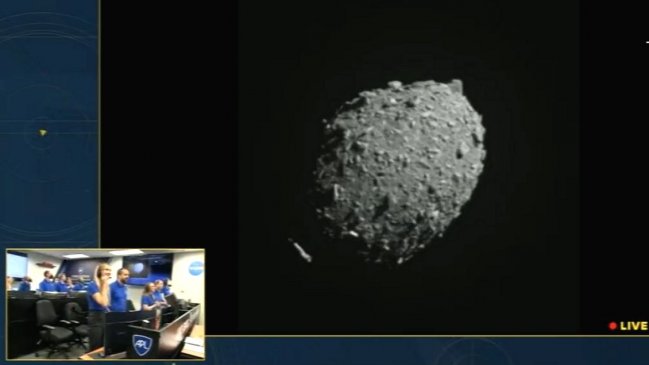  La NASA colisionó un asteroide para intentar desviarlo  