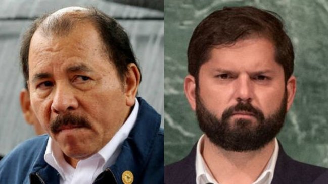 Ortega rechazó emplazamiento de Boric ante la ONU y lo tachó de 