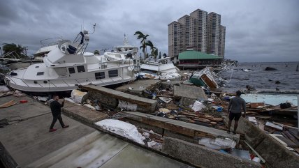  Huracán Ian: Al menos un muerto y millones de personas sin luz ni agua en Florida  
