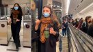 Día Mundial sin Auto: Ministra Vallejo se fue en metro a La Moneda