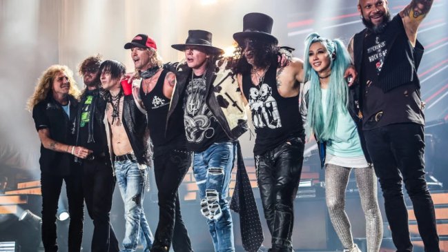  Puntual y preocupados por el público, así fue el show de Guns N' Roses en Buenos Aires  