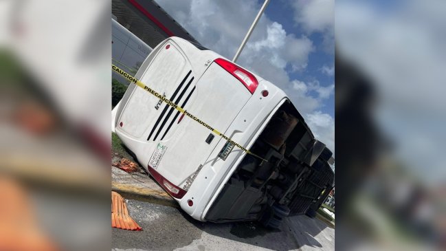  Punta Cana: 15 chilenos se vieron afectados por accidente de bus turístico  