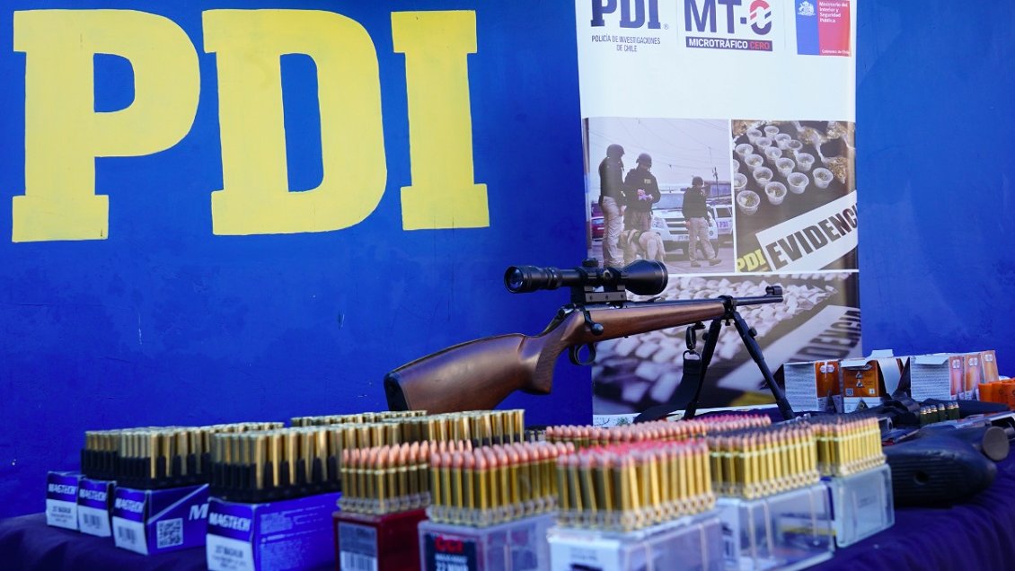 Desbaratan clan familiar con alto poder de fuego que traficaba en La Serena y Punta de Choros