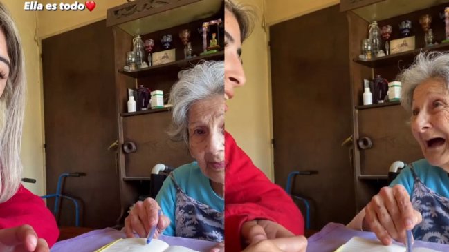 Mujer que perdió la memoria se emociona al recordar canciones con su bisnieta