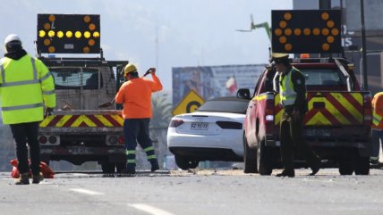   Tres fallecidos deja accidente en Vespucio con Independencia 