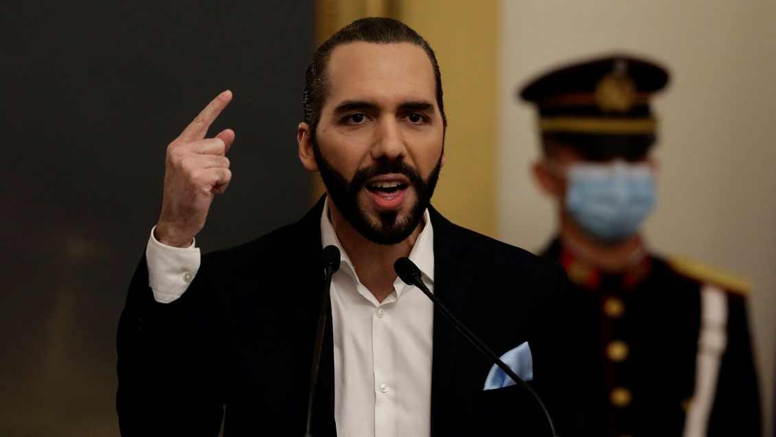 Bukele asegura que no va a 