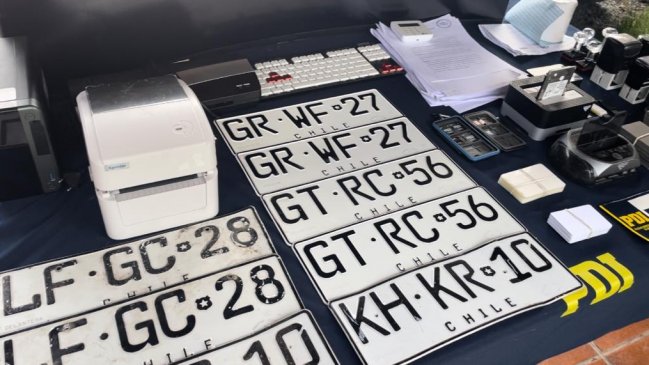 PDI desbarató bandas que blanqueaban vehículos robados en el Maule