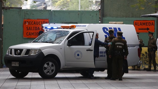 Carabineros investiga presunto homicidio de un hombre acusado de robar un local en el centro de Santiago