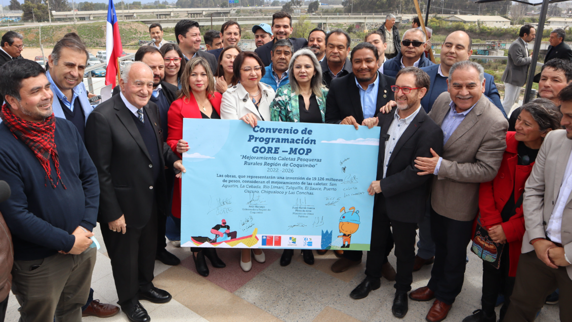 Ocho caletas pesqueras serán modernizadas en Coquimbo en los próximos tres años