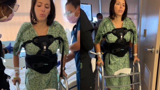 La dura recuperación de actriz porno que rompió su espalda: Dejará una de sus prácticas habituales