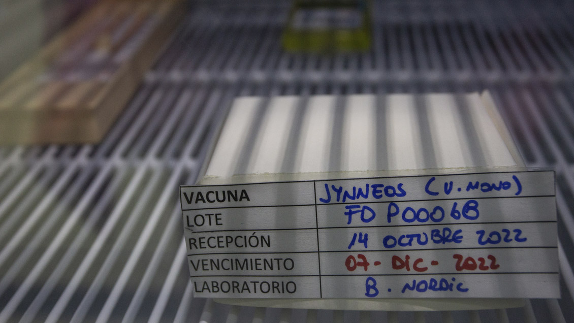 Partió la vacunación contra la viruela del mono