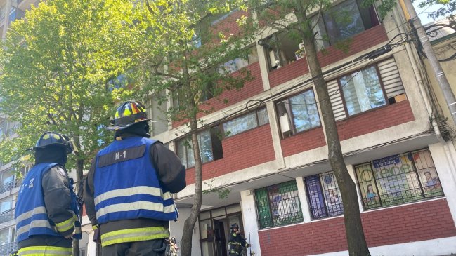 Explosión de gas destrozó departamento en el centro de Concepción