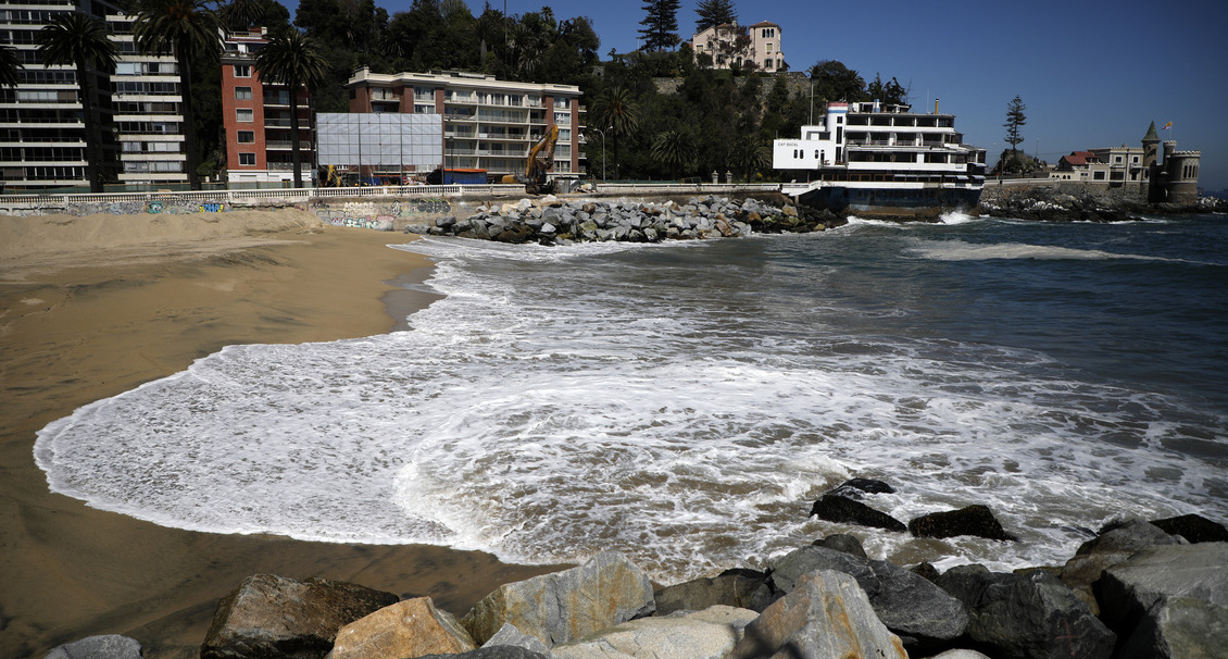 Seremi de Salud levantó cierre preventivo de Playa Casino en Viña del Mar