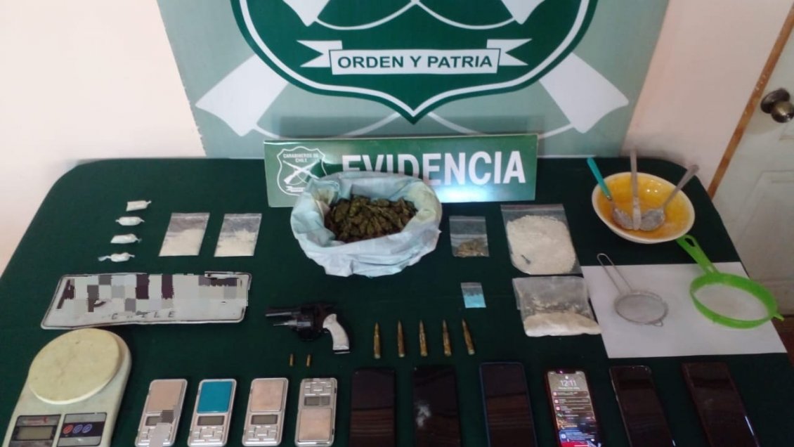 Arica: Cayó banda de microtraficantes que operaba desde sede vecinal abandonada
