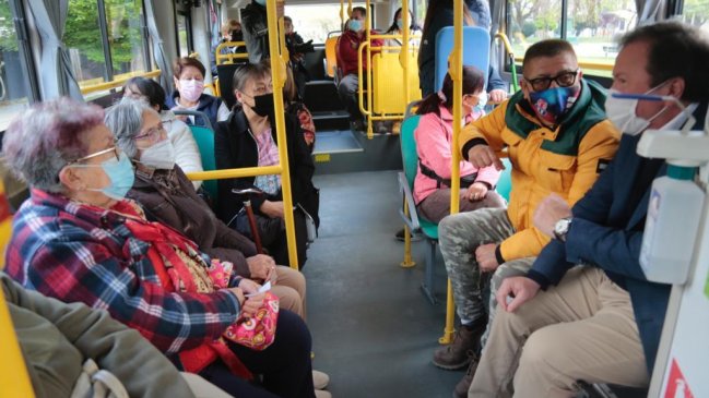 Talca: Buses municipales gratuitos prevén llegar a 150 mil usuarios en noviembre