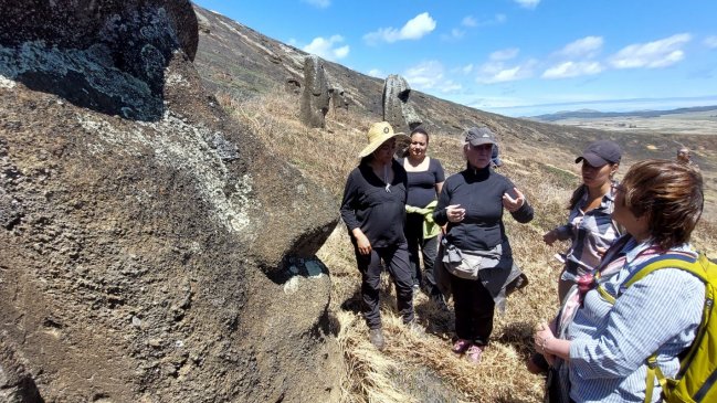   Unesco visitó Rapa Nui para apoyar medidas de mitigación tras incendio 