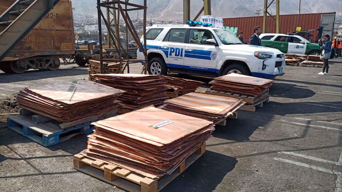 Antofagasta: Banda dedicada al robo de cobre quedó en prisión preventiva