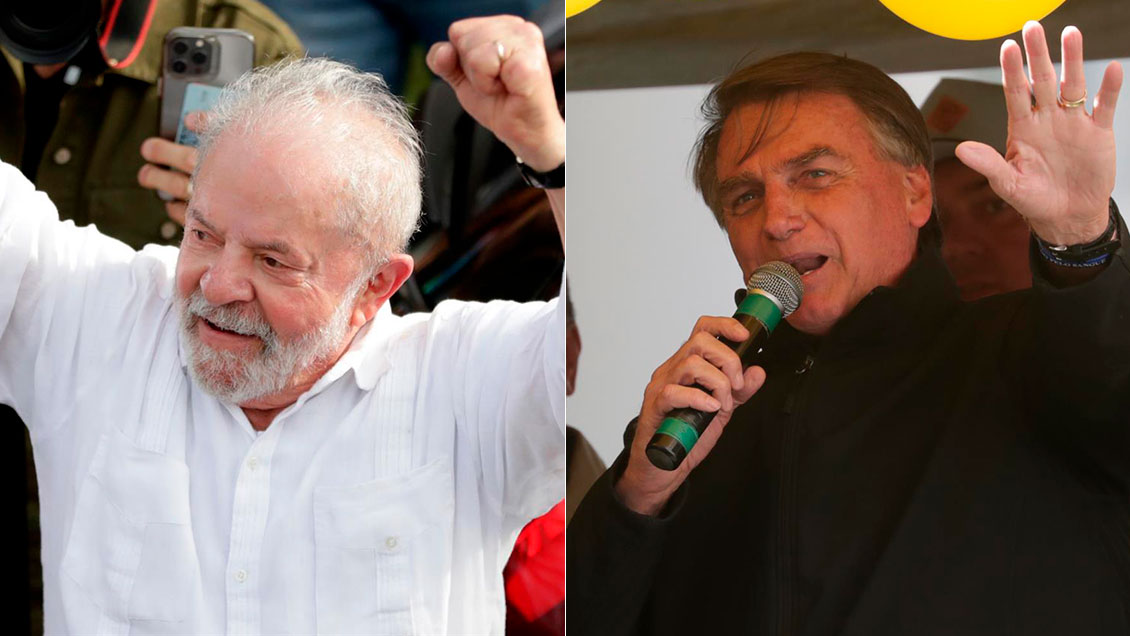 Resultados preliminares en Brasil: Lula lidera con un 50% y Bolsonaro mantiene el 49%