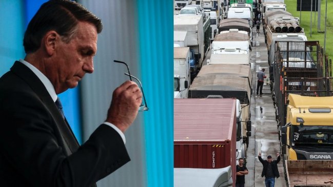 Brasil: Bolsonaro sigue en silencio y camioneros exigen un golpe contra la victoria de Lula