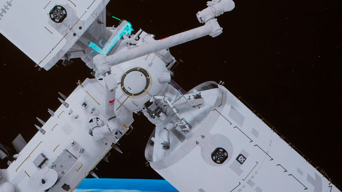 El módulo Mengtian de la estación espacial china completa su transposición