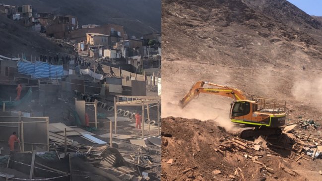  Gobierno desalojó nuevo intento de toma en el cerro El Ancla de Antofagasta  