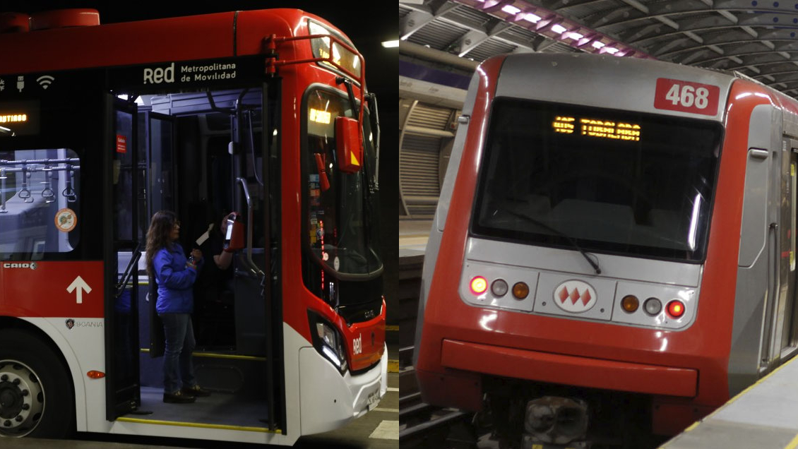 Teletón: Refuerzo de buses y ampliación del horario de Metro por el cierre en el Estadio Nacional