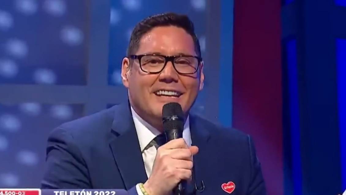 Histórico: Teletón 2022 inició sin Don Francisco y con Pancho Saavedra como primer animador en escena