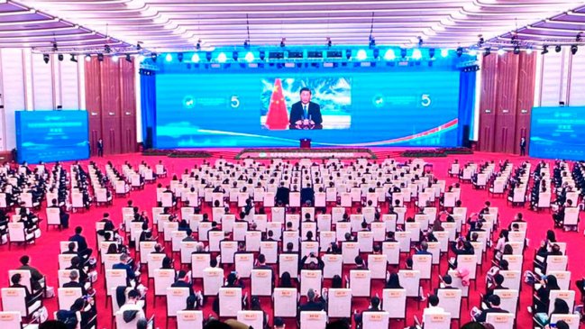 Xi Jinping en CIIE 2022: 