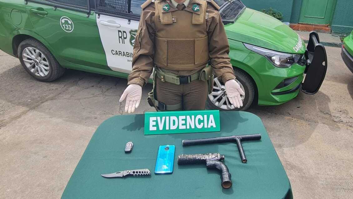 Tres delincuentes detenidos por apuñalar a conductor de aplicación en Viña del Mar