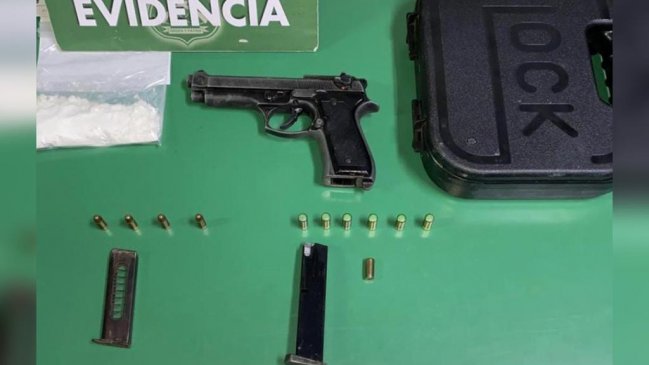 Quilpué: Carabineros detiene a sujeto que amenazó con arma de fuego a su pareja
