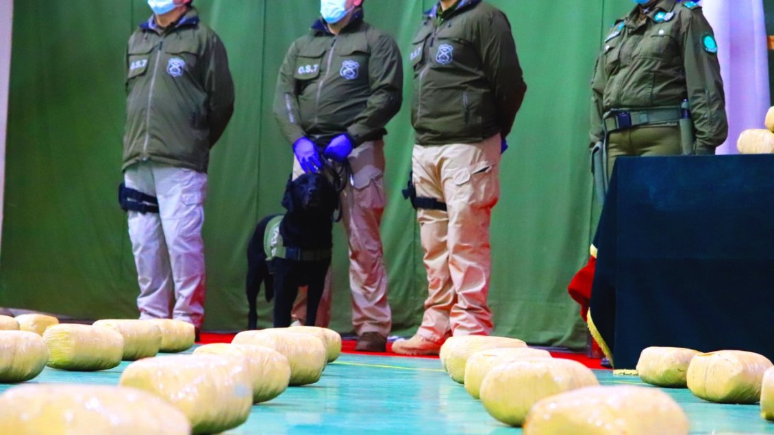 Decomiso de drogas aumentó 82% durante este año en La Araucanía