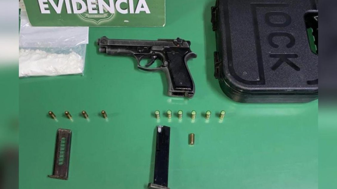 Quilpué: Carabineros detiene a sujeto que amenazó con arma de fuego a su pareja