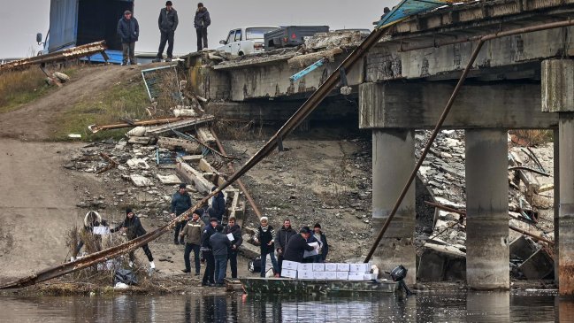 Rusia abandona la capital de Jersón y el tercio norte de esa región ucraniana