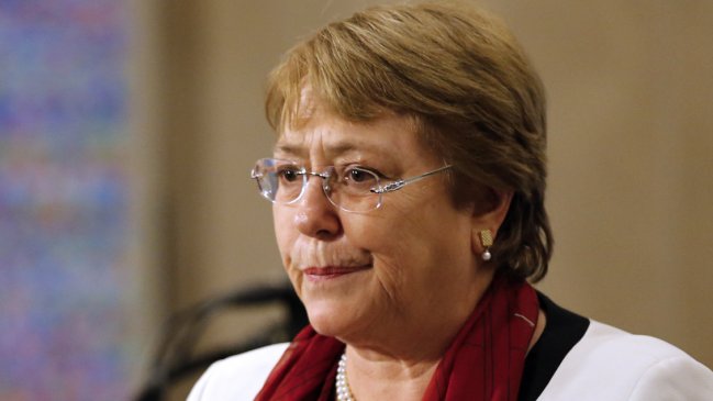Bachelet y la emergencia climática: 