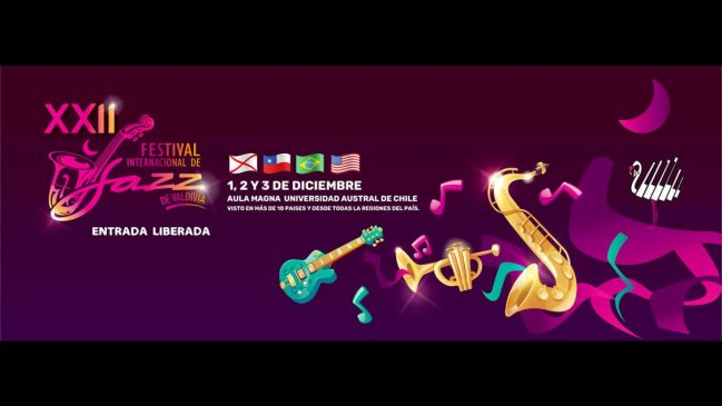   Festival Internacional de Jazz de Valdivia celebrará su 22ª versión 