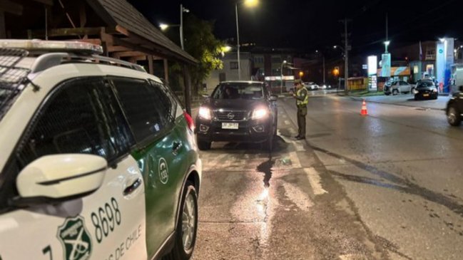 Veintiún detenidos, 14 de ellos con órdenes judiciales pendientes, deja ronda de Carabineros en toda la Región de Los Lagos
