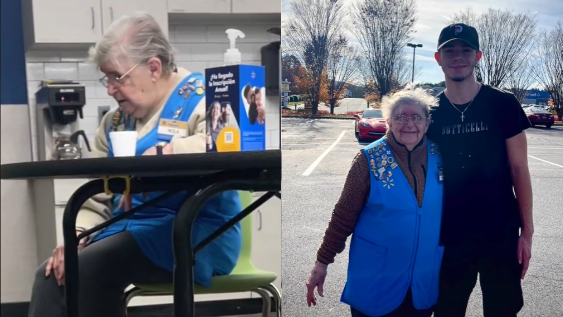 Joven recaudó 162 millones de pesos para ayudar a una anciana a jubilarse