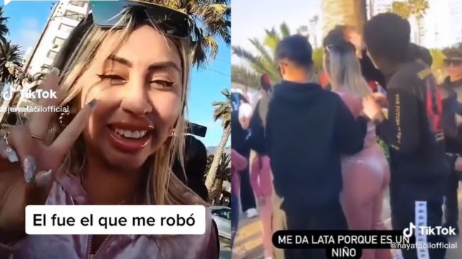 Naya Fácil se juntó con seguidores y fue víctima de robo