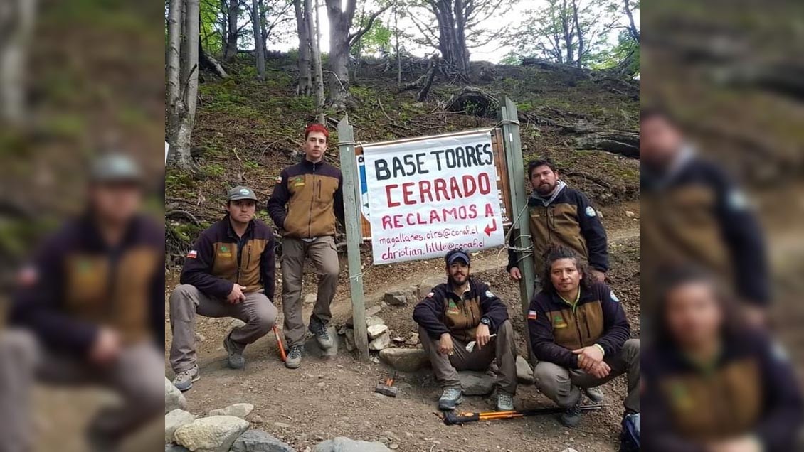 Guardaparques de Conaf de la Región de Magallanes lograron acuerdo y terminarán movilización